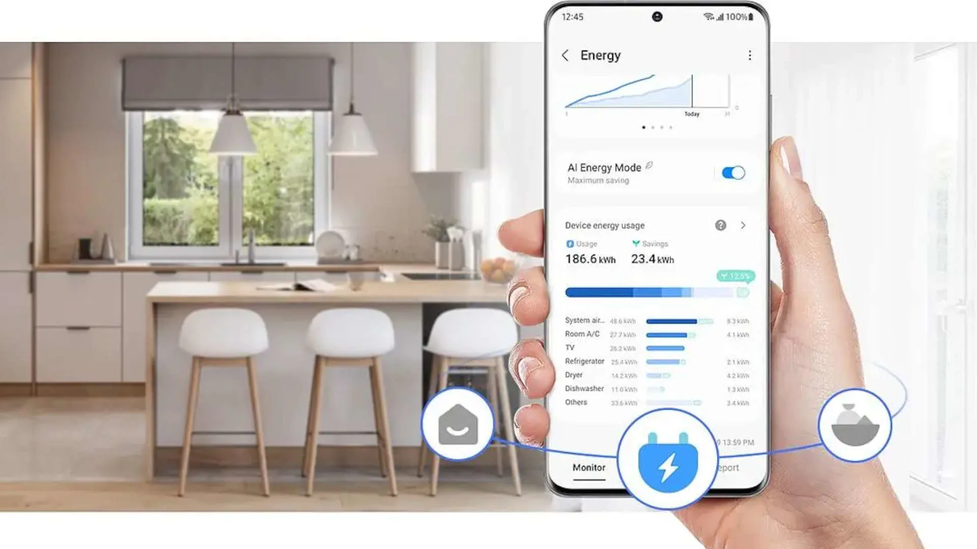 Bespaar met SmartThings